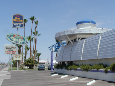 The Space Age Lodge in Gila Bend, Arizona.