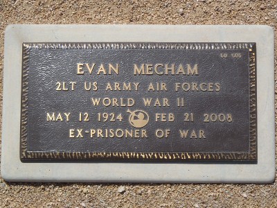 Evan Mecham Grave